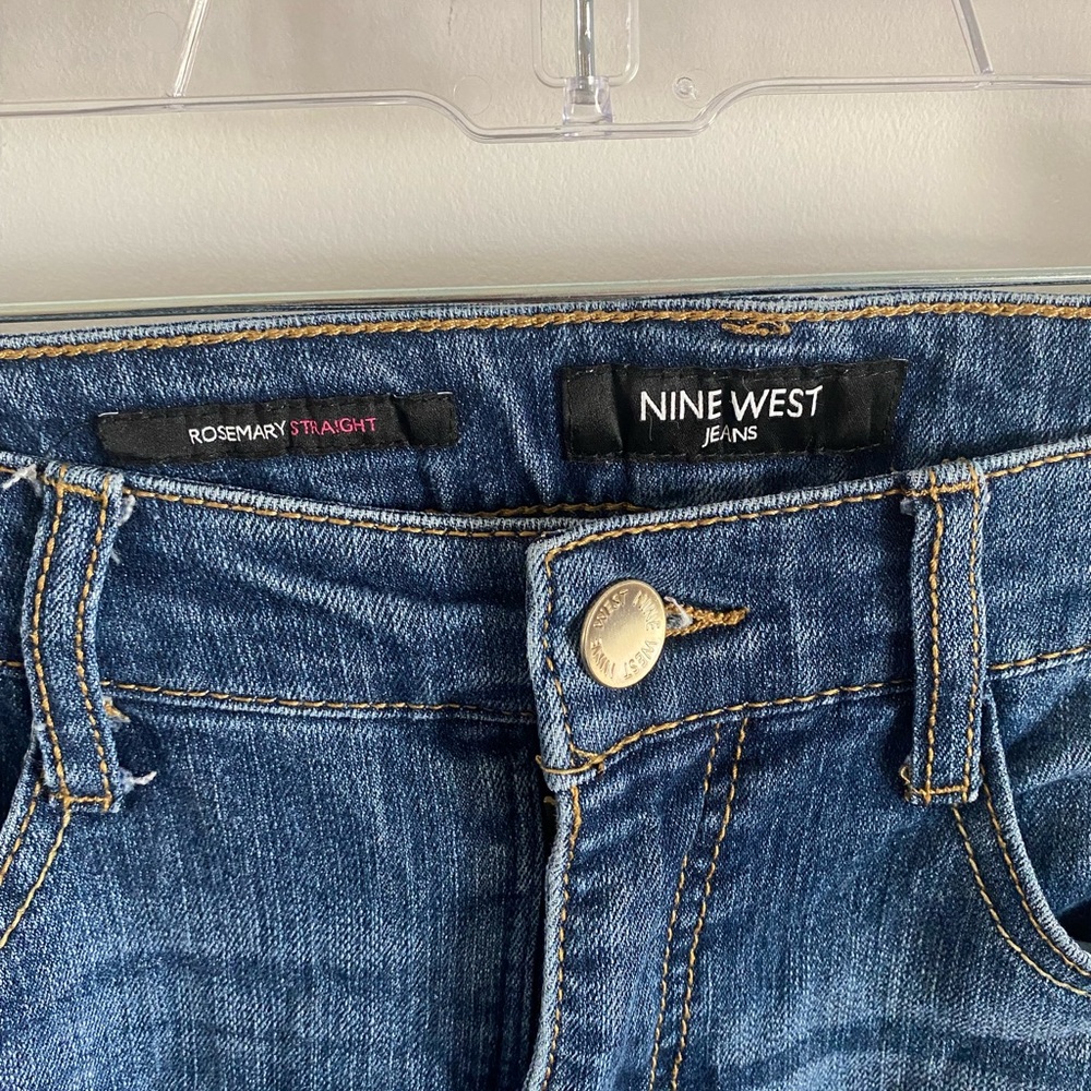Nine West Vintage Y2K Straight Leg Jeans - Picture 3 of 8